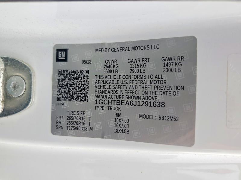 2018 Chev Colorado