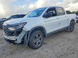 Salvage trucks for sale at Houston, TX auction: 2024 Honda Ridgeline Trail Sport