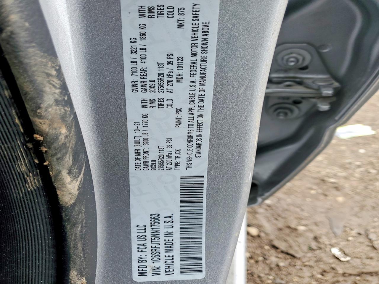 2022 Dodge 1500 Laramie