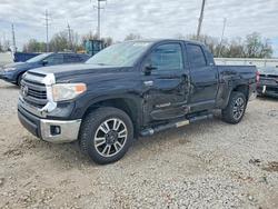 Salvage cars for sale from Copart Columbus, OH: 2015 Toyota Tundra SR5