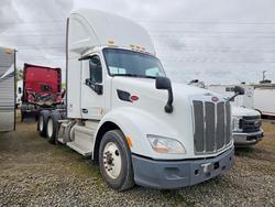 Peterbilt salvage cars for sale: 2018 Peterbilt 579 Semi Truck