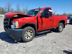 Salvage trucks for sale at Leroy, NY auction: 2008 Chev Silverado C1500