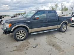 Salvage trucks for sale at Bridgeton, MO auction: 2010 Ford F150 Supercrew