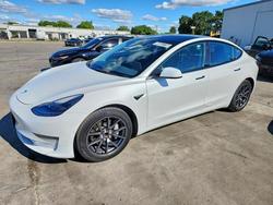 Tesla salvage cars for sale: 2022 Tesla Model 3