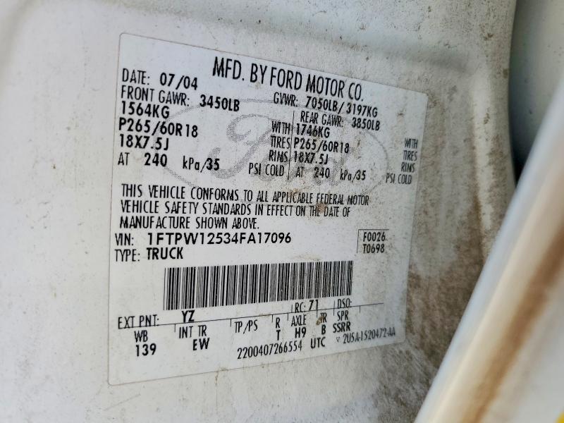 2004 Ford F150 Supercrew