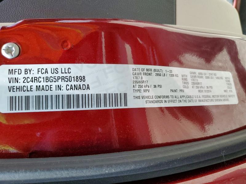 2023 Chrysler Pacifica Touring l