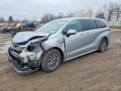 Toyota Sienna salvage cars for sale: 2021 Toyota Sienna le 8-passenger