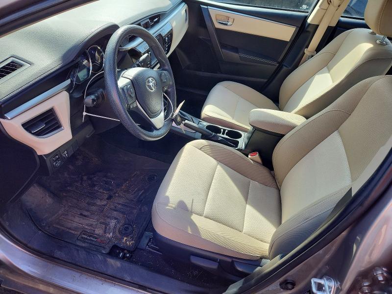 2016 Toyota Corolla le