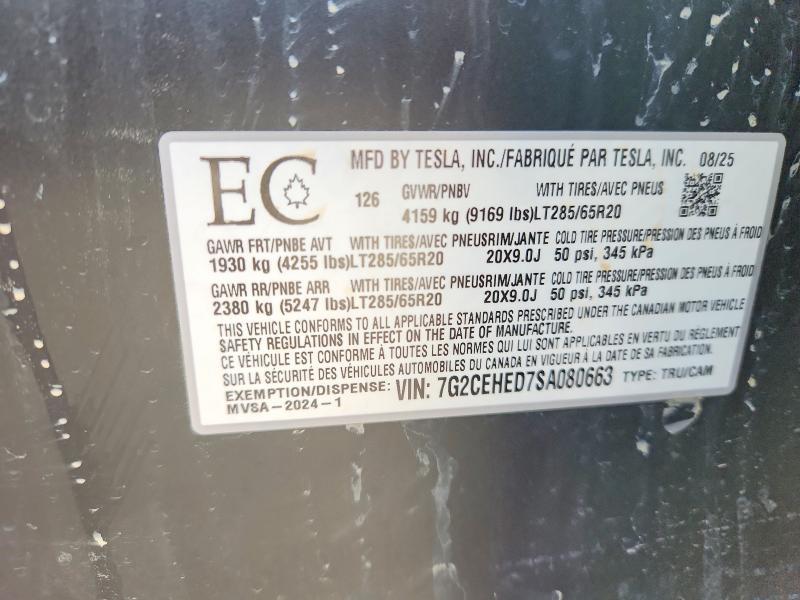 2025 Tesla Cybertruck