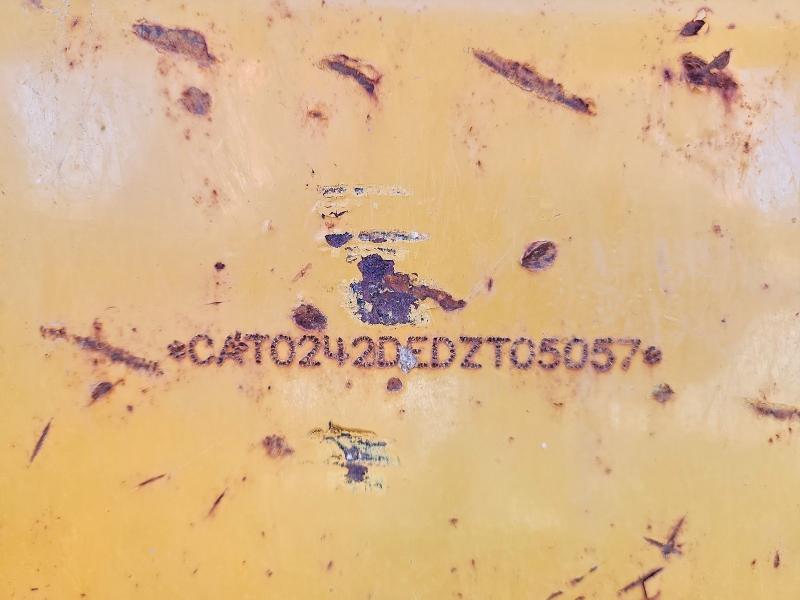2019 Caterillar 242D HF. RWD