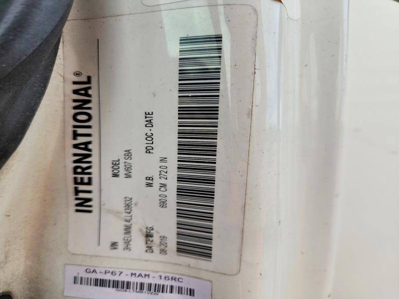 2020 International MV607 BOX Truck