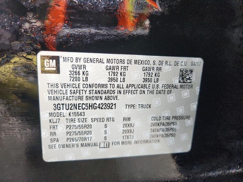 2017 GMC Sierra K1500 SLT