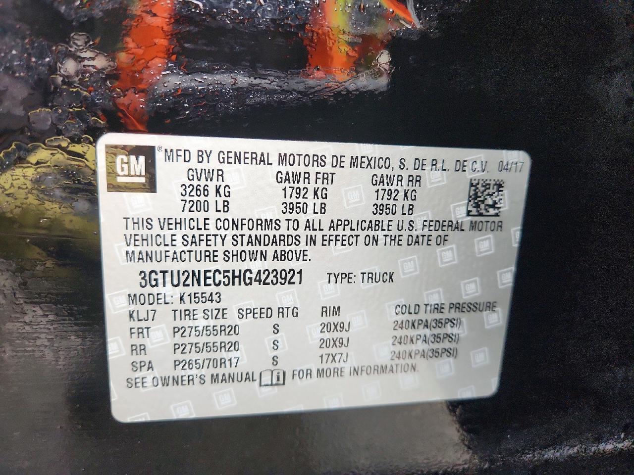 2017 GMC Sierra K1500 SLT
