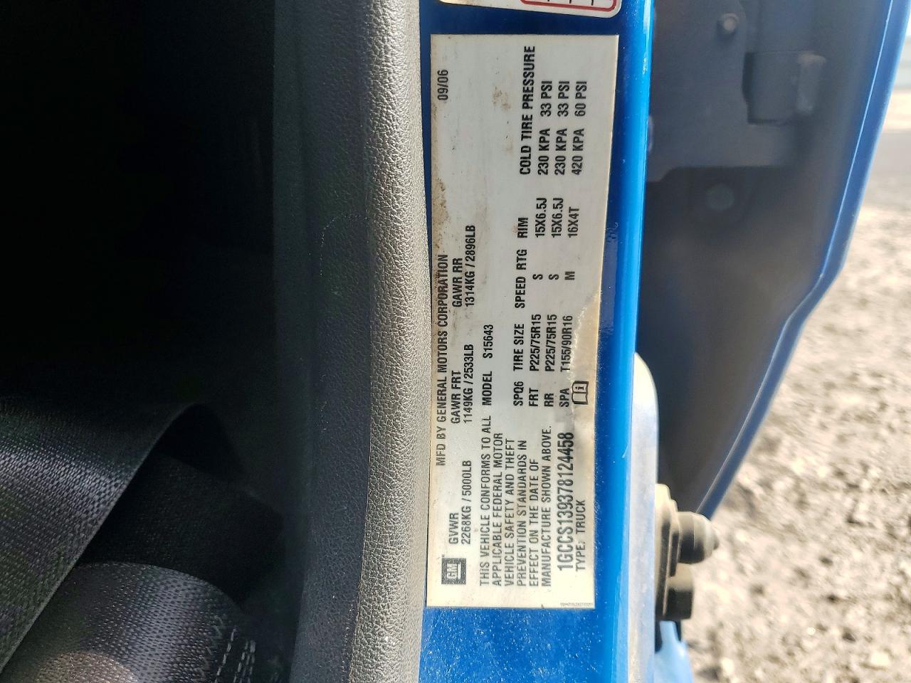 2007 Chev Colorado