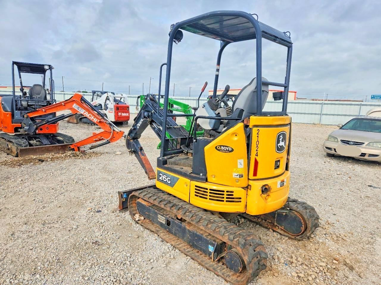 2021 John Deere 26G Mini Excavator