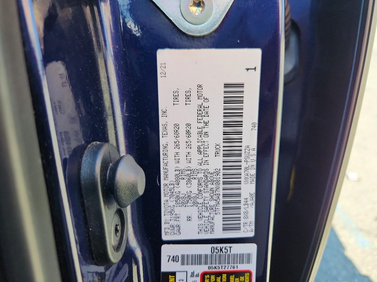 2022 Toyota Tundra 1794 Edition