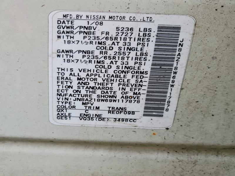 2009 Nissan Murano s