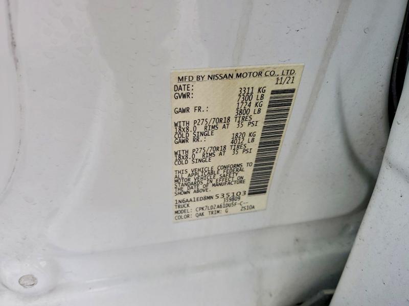 2021 Nissan Titan PRO-4X