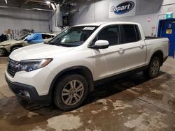 Salvage trucks for sale at Moncton, NB auction: 2017 Honda Ridgeline LX