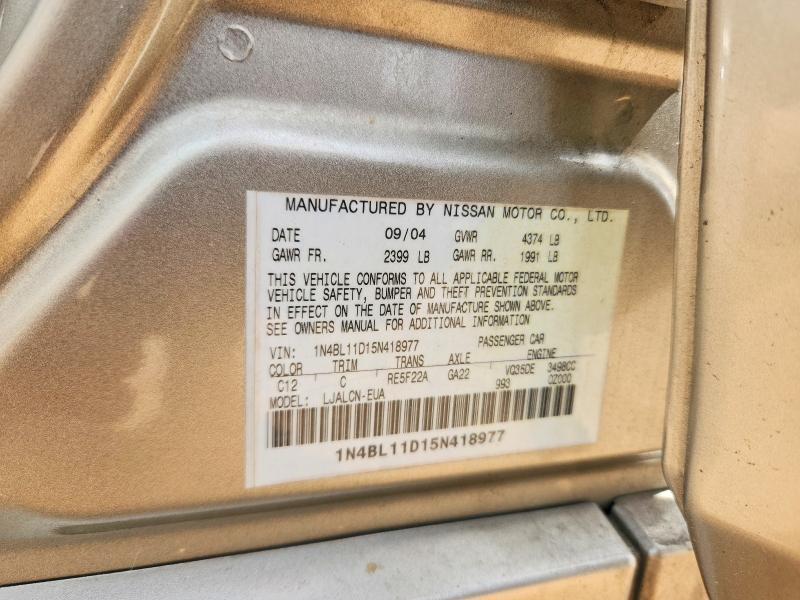 2005 Nissan Altima 3.5 se