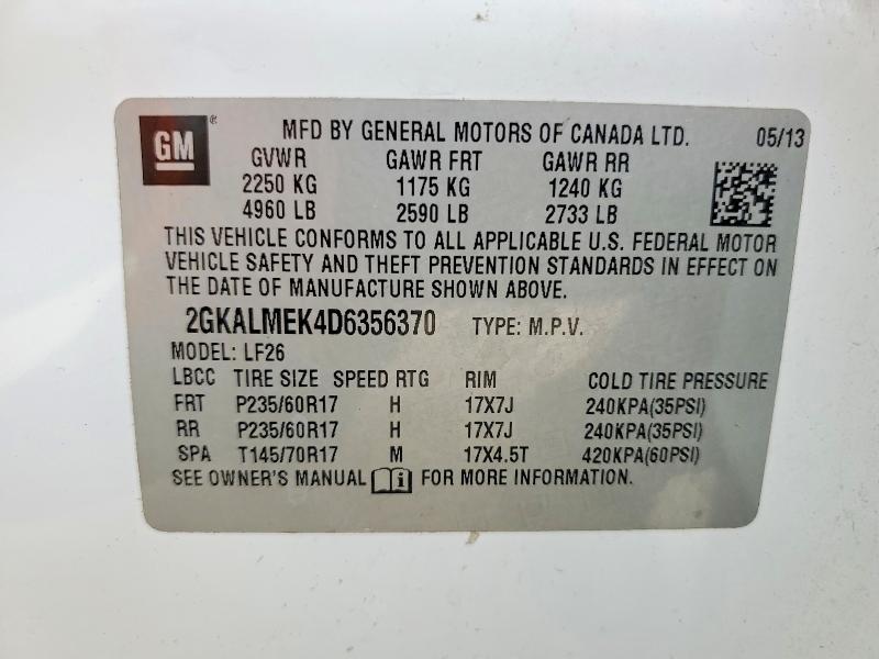 2013 GMC Terrain sle