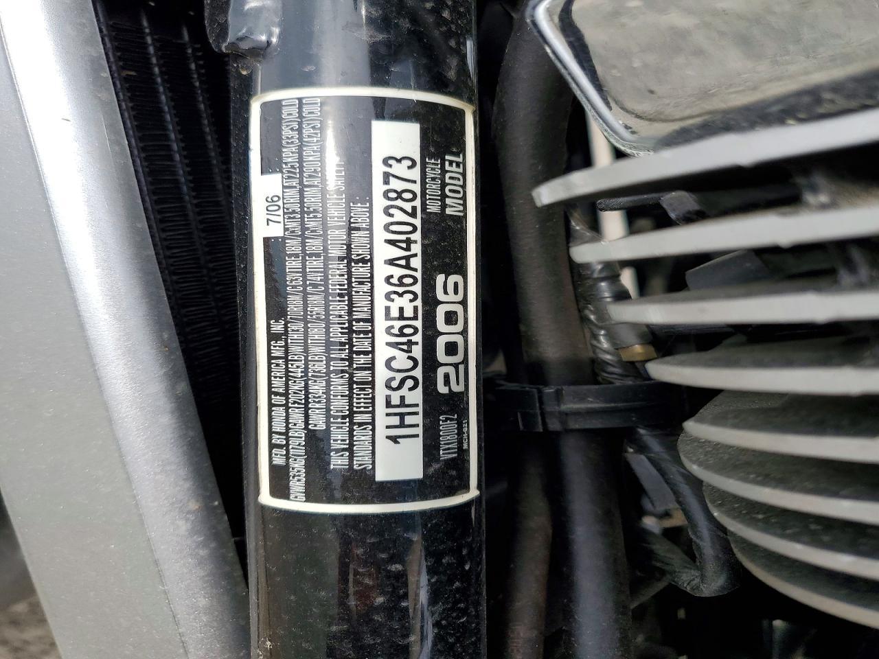 2006 Honda VTX1800 F2