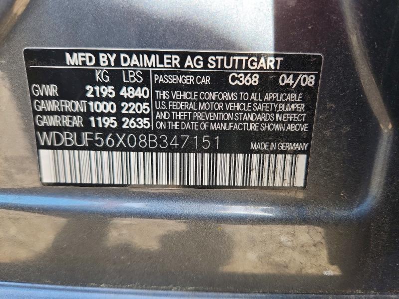 2008 Mercedes-Benz E 350