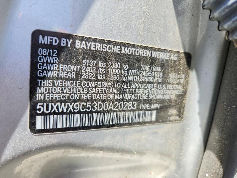 2013 BMW X3 Xdrive28i