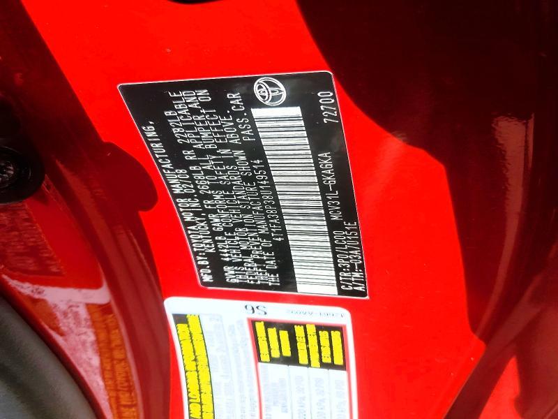 2008 Toyota Camry Solara sle V6