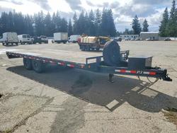 Salvage trucks for sale at Arlington, WA auction: 2021 Pjtm 2021 PJ Equipment Trailer