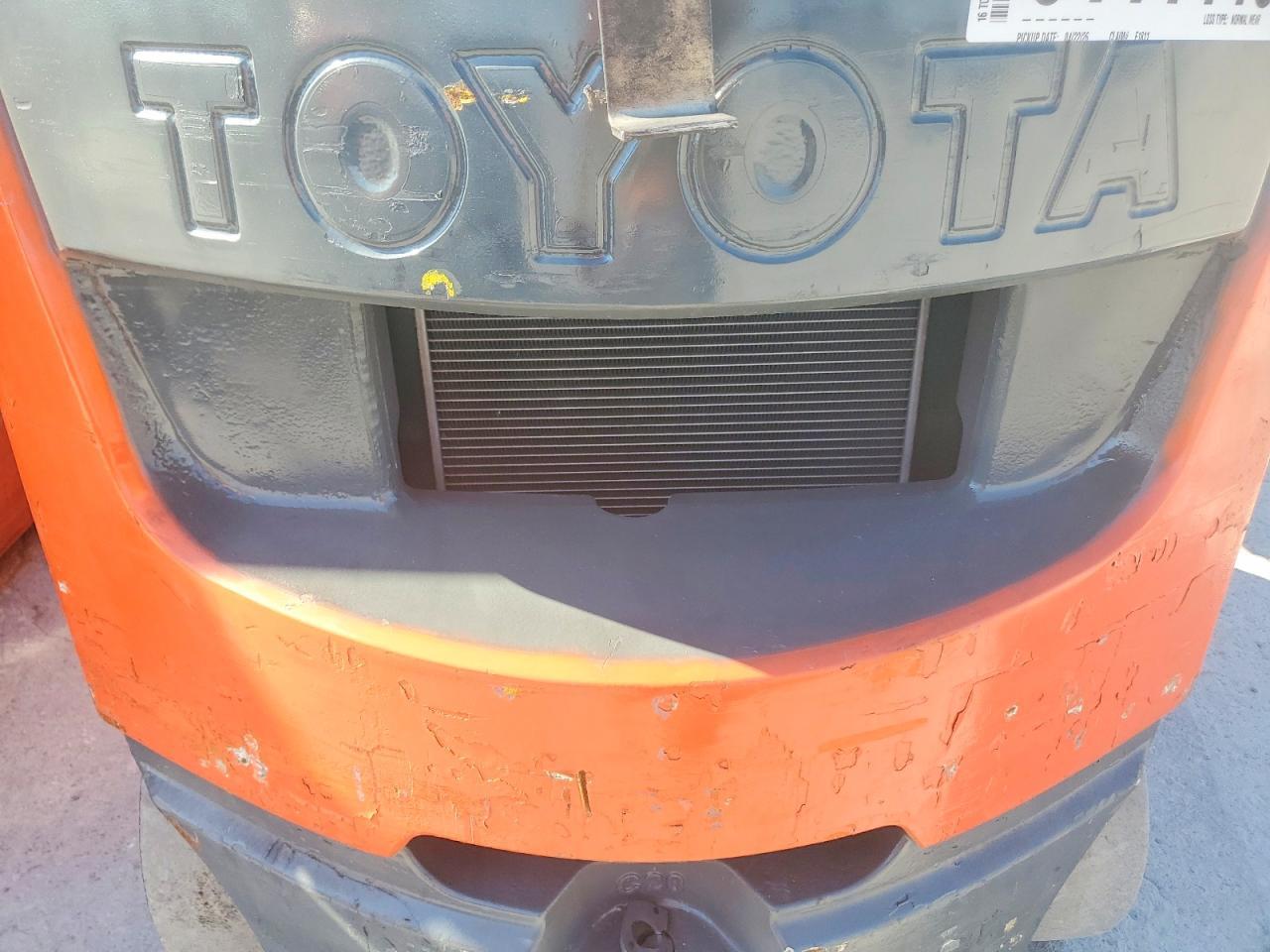 2016 Toyota 8FGCU20 Forklift
