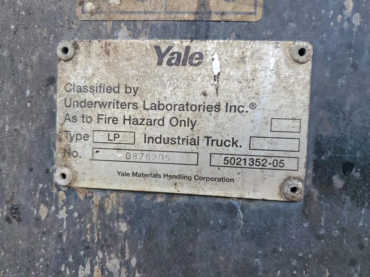 1999 Yale Forklift