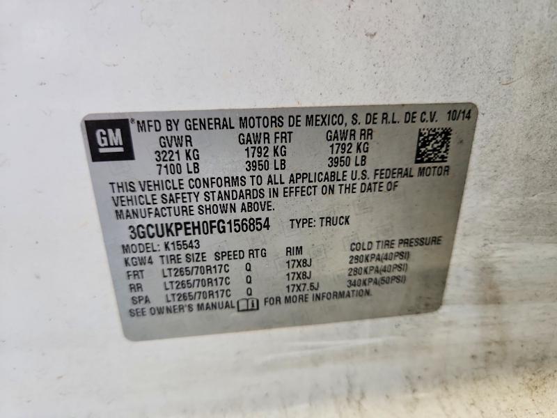 2015 Chevrolet Silverado K1500