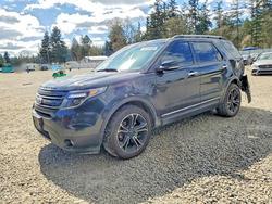 Salvage cars for sale from Copart Spanaway, WA: 2013 Ford Explorer Limited