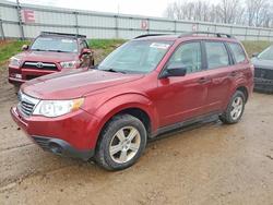 Subaru Forester salvage cars for sale: 2010 Subaru Forester xs