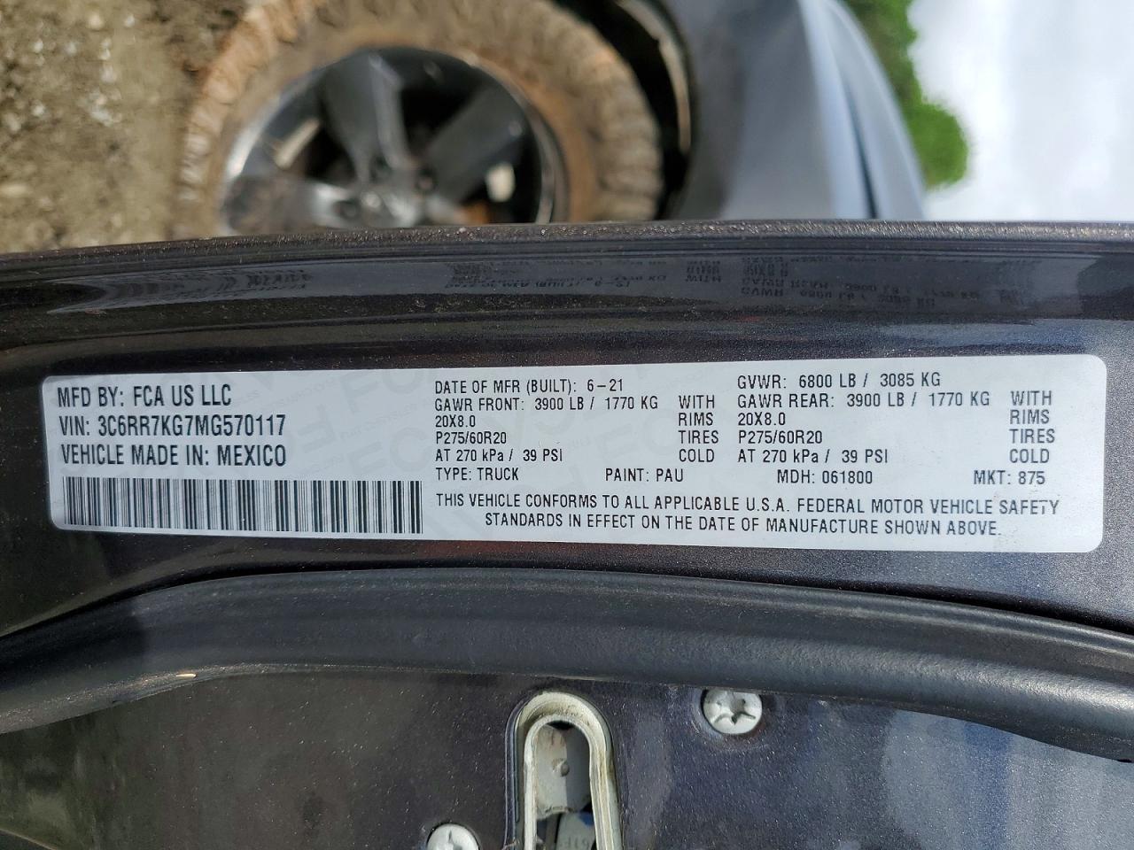2021 Dodge RAM 1500 Classic Tradesman