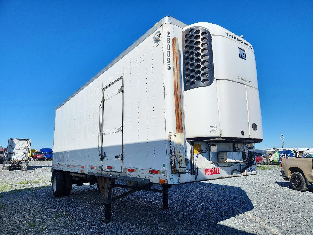 2016 Utility Refrigerated Van Trailer