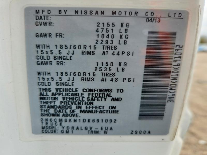 2013 Nissan NV200 S