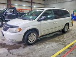Chrysler salvage cars for sale: 2001 Chrysler Town & Country lxi