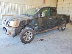 Salvage trucks for sale at Abilene, TX auction: 2004 Nissan Titan XE