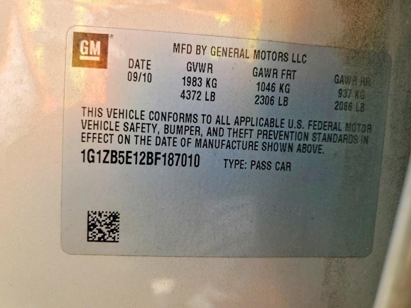 2011 Chevrolet Malibu ls