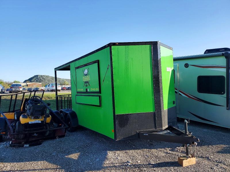 2025 Unknown 2025 all World 7x18ta Enclosed Cargo Food Trailer