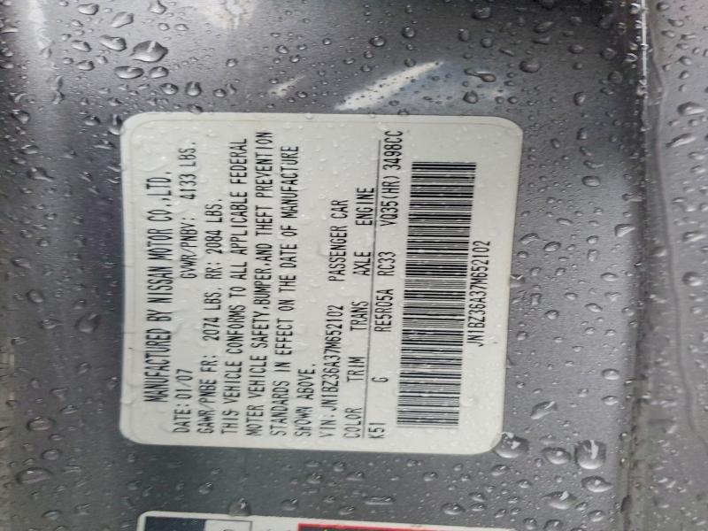 2007 Nissan 350z Enthusiast