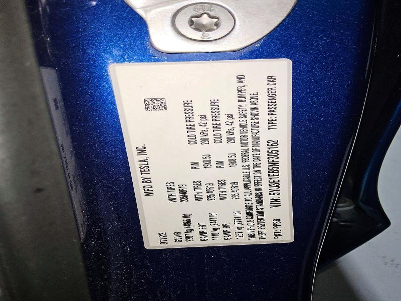 2022 Tesla Model 3