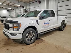Salvage trucks for sale at Ham Lake, MN auction: 2023 Ford F150 Super Cab