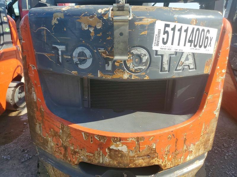 2016 Toyota 8FGCU20 Forklift