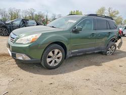 Salvage cars for sale from Copart Baltimore, MD: 2012 Subaru Outback 2.5i Limited
