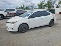 Salvage cars for sale from Copart Bridgeton, MO: 2014 Toyota Corolla l
