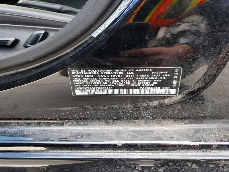 2015 Volkswagen Passat se