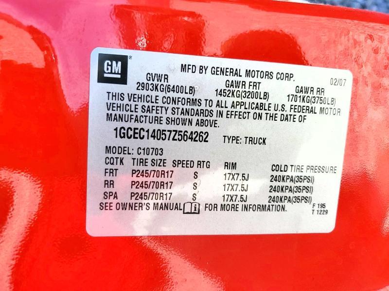 2007 Chevrolet Silverado C1500